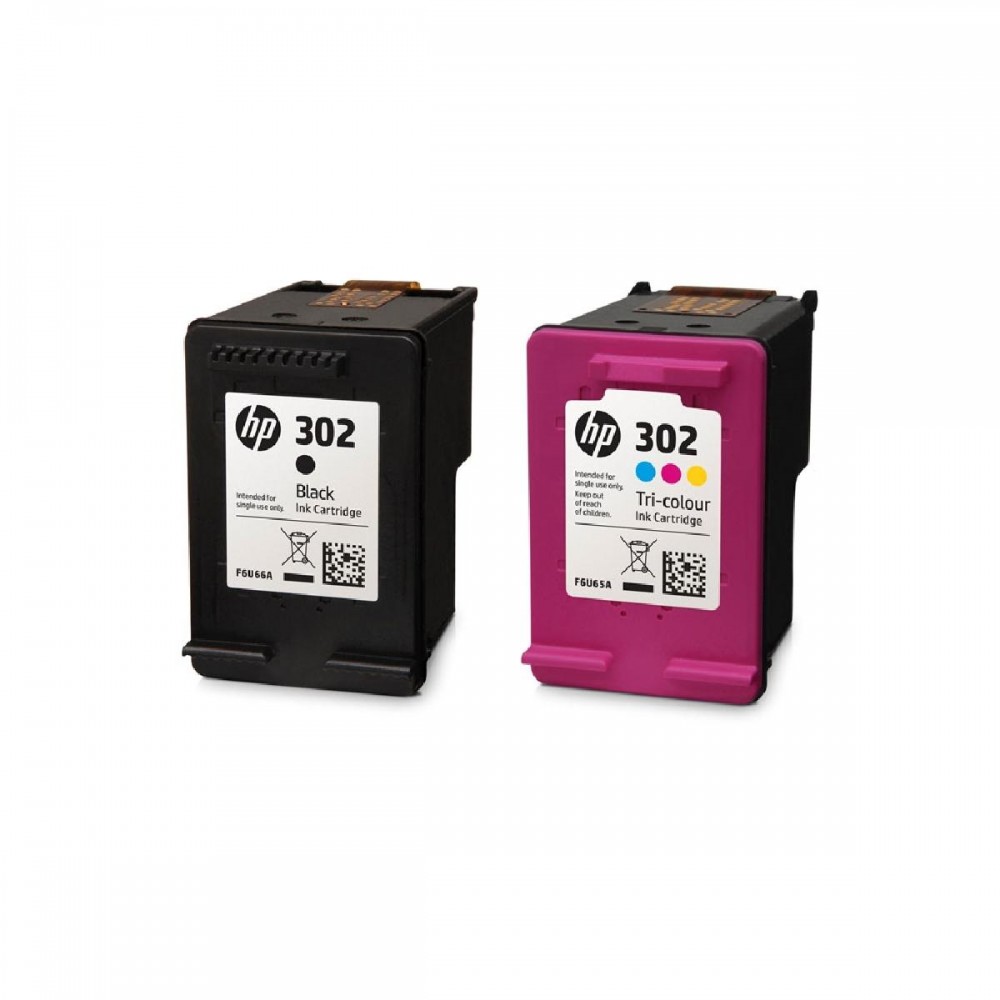 HP Μελάνι Inkjet No.302 Black and Colour 2-Pack (X4D37AE) (HPX4D37AE)