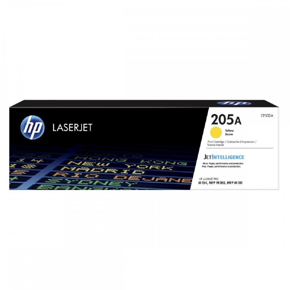 HP 205A LaserJet Yellow Toner (900k) (CF532A) (HPCF532A)