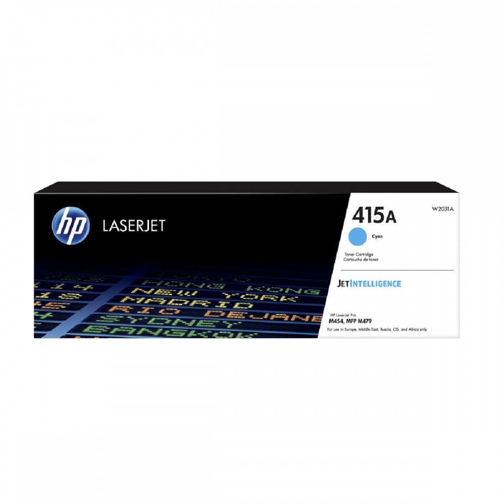 HP 415A Cyan LaserJet Toner Cartridge (2.1k) (W2031A) (HPW2031A)