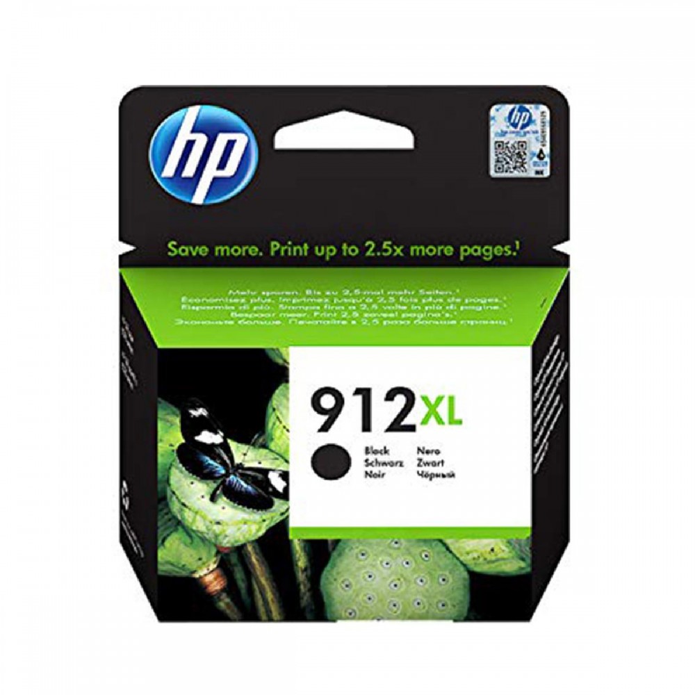 HP Μελάνι Inkjet No.912XL Black (3YL84AE) (HP3YL84AE)