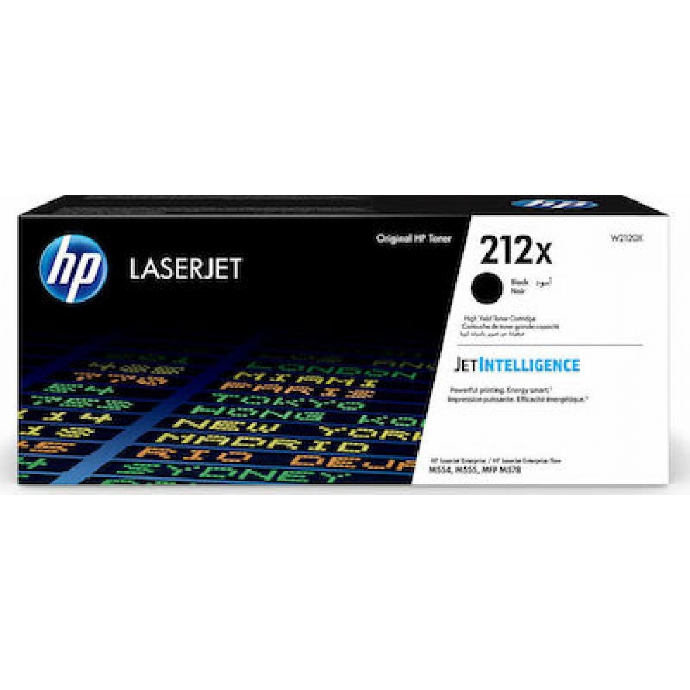 HP 212X Original LaserJet Toner Cartridge Black HC (W2120X) (HPW2120X)