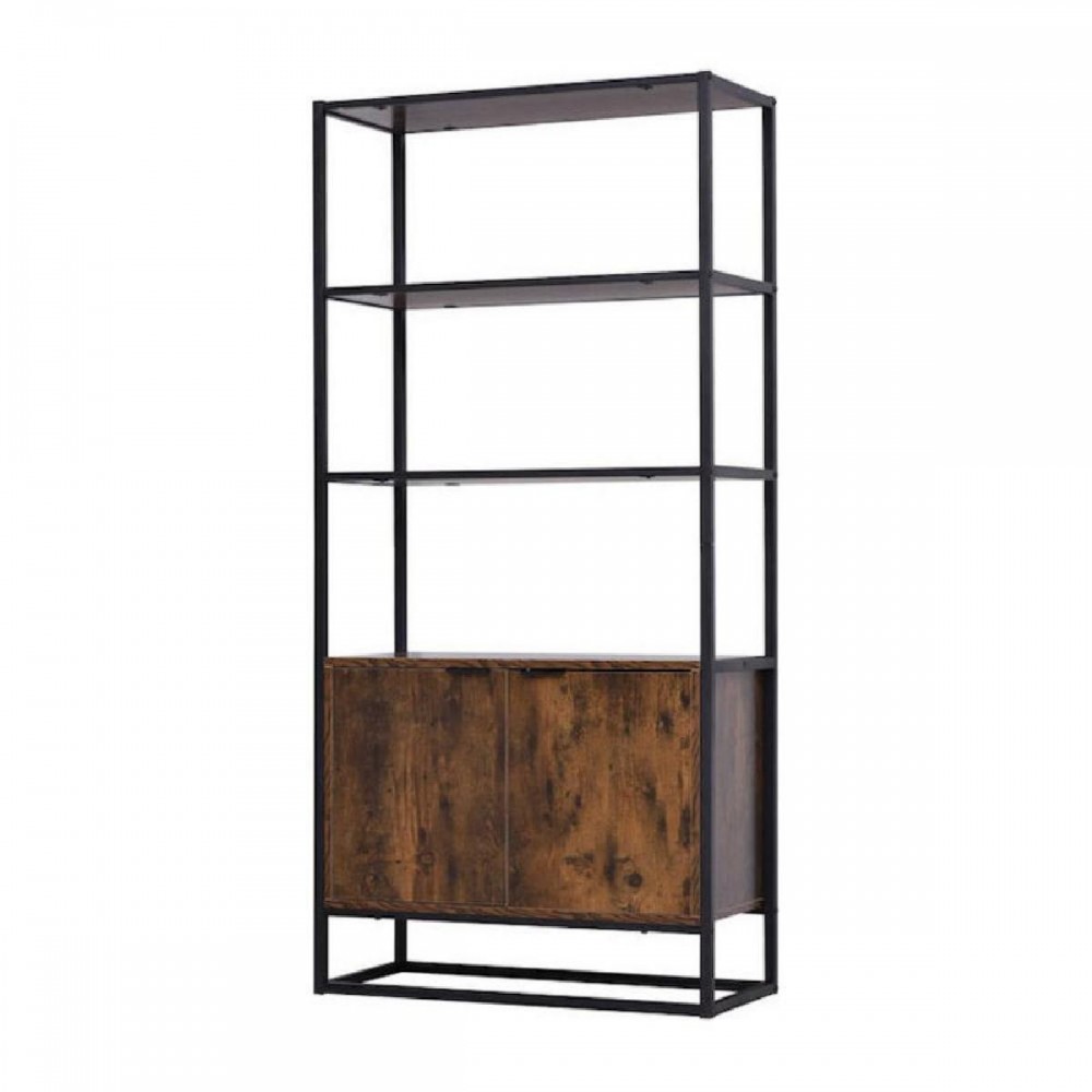 Homcom Βιβλιοθήκη Industrial Style Με 5 Ράφια 40x30x154cm (838-162) (HOM838-162)