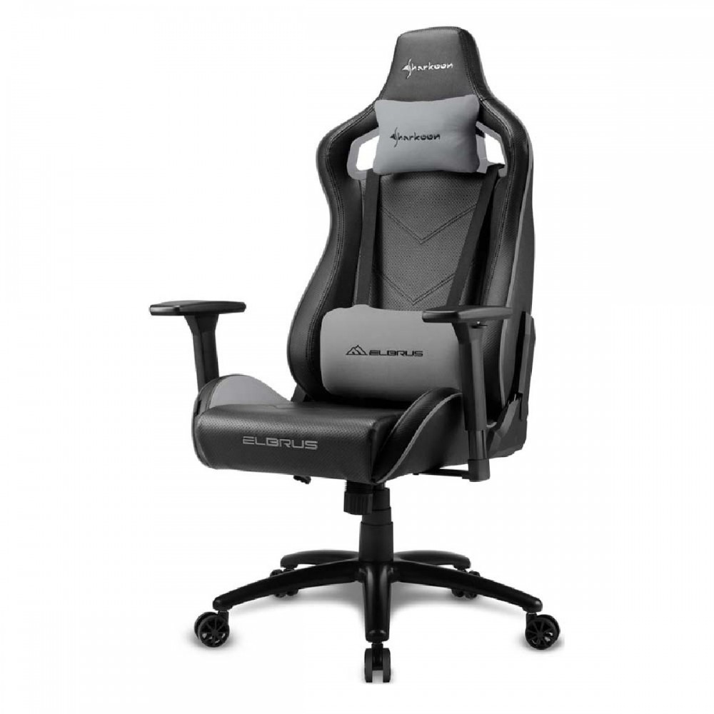 Sharkoon Καρέκλα Gaming Elbrus 2 Δερματίνης (ELBRUS2BLK) (SHRELBRUS2BLK)