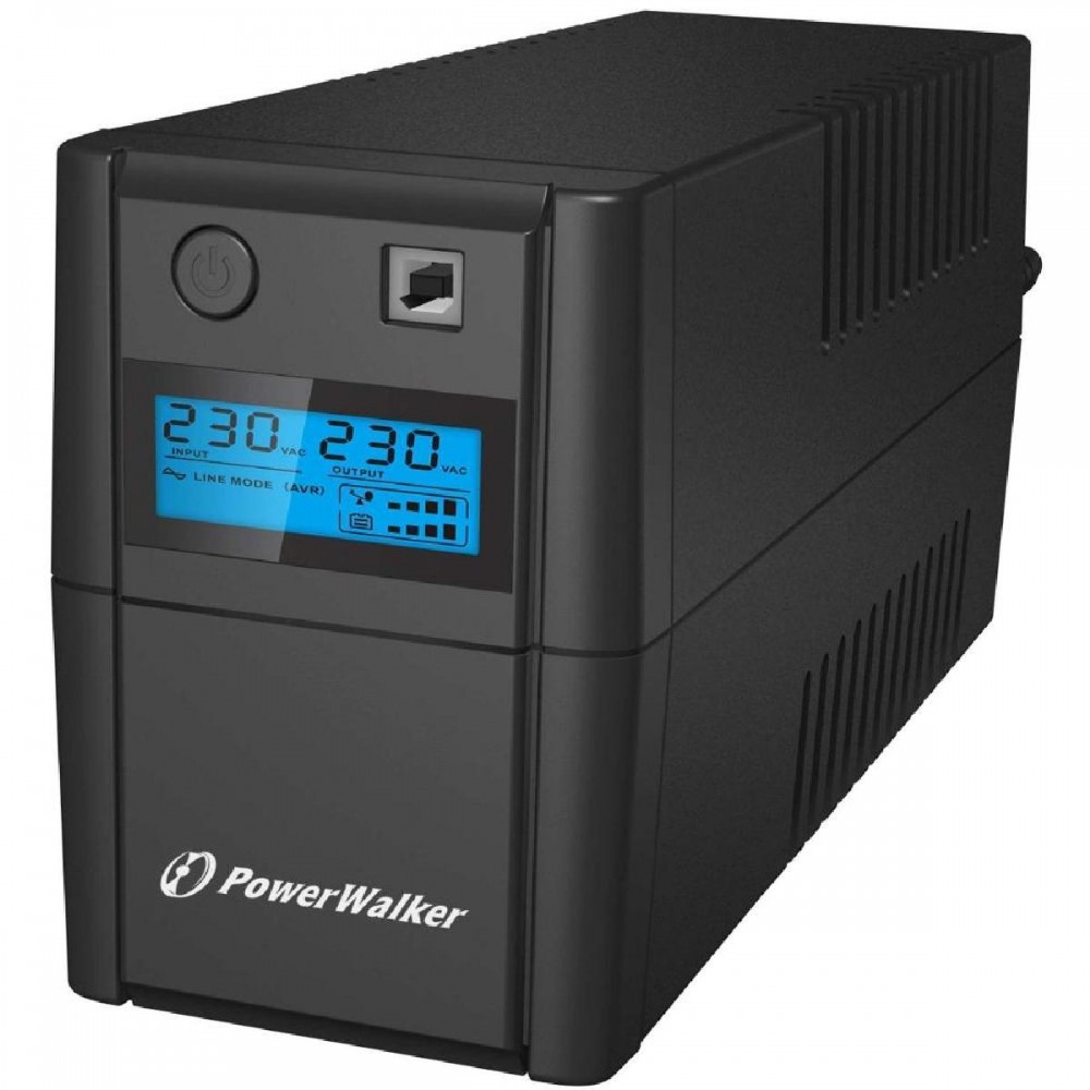 PowerWalker VI 650 SHL LCD(PS) UPS Line Interactive (10120095) (PWK10120095)