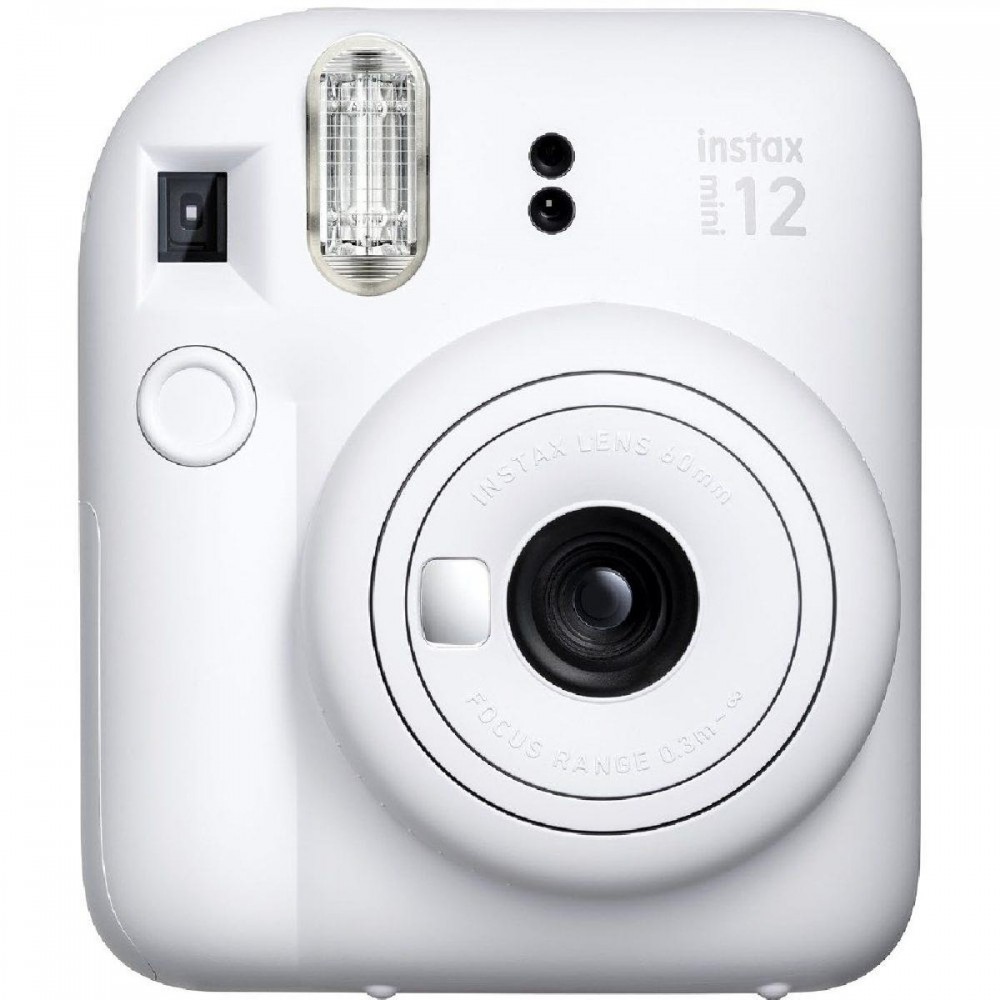 Fujifilm Instant Φωτογραφική Μηχανή Instax Mini 12 Clay White (16806121) (FJM16806121)