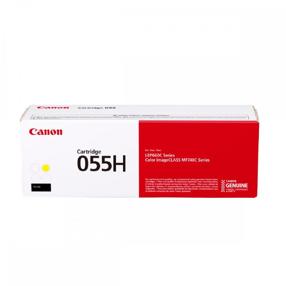 CANON LBP660C/MF740C SERIES TONER YELLOW HC (5.9k) (3017C002) (CAN-055YH)