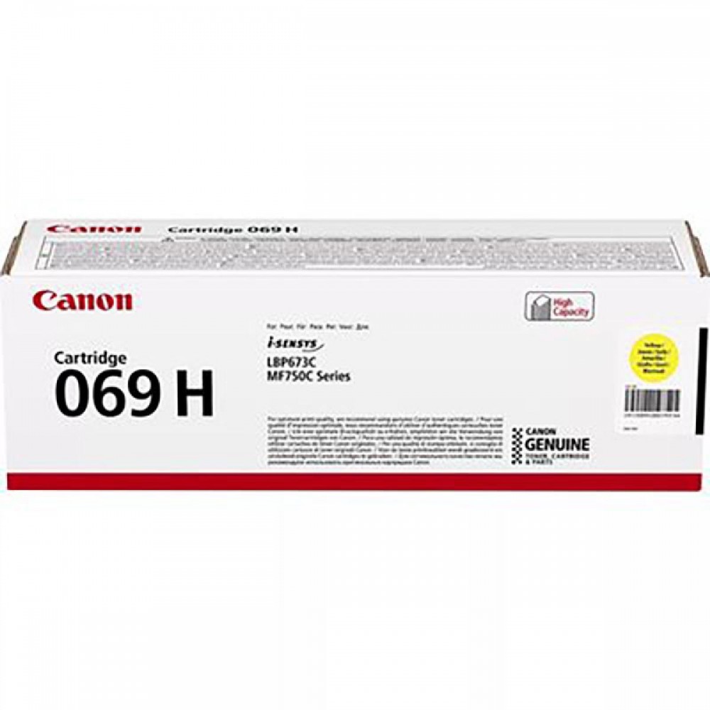 CANON LBP673/MF75x SERIES TONER YELLOW HC (5.5k) (5095C002) (CAN-069YH)