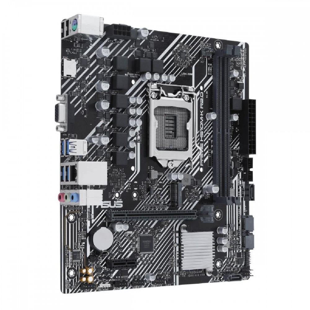 Asus Prime H510M-K R2.0 Motherboard Micro ATX με Intel 1200 Socket (90MB1E80-M0EAY0) (ASU90MB1E80-M0EAY0)