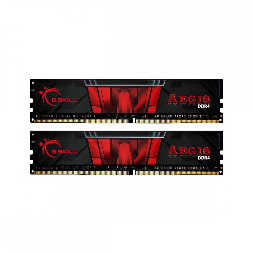 G.Skill RAM Aegis DDR4 3200MHz 32G Kit (2x16GB) (F4-3200C16D-32GIS) (GSKF43200C16D32GIS)