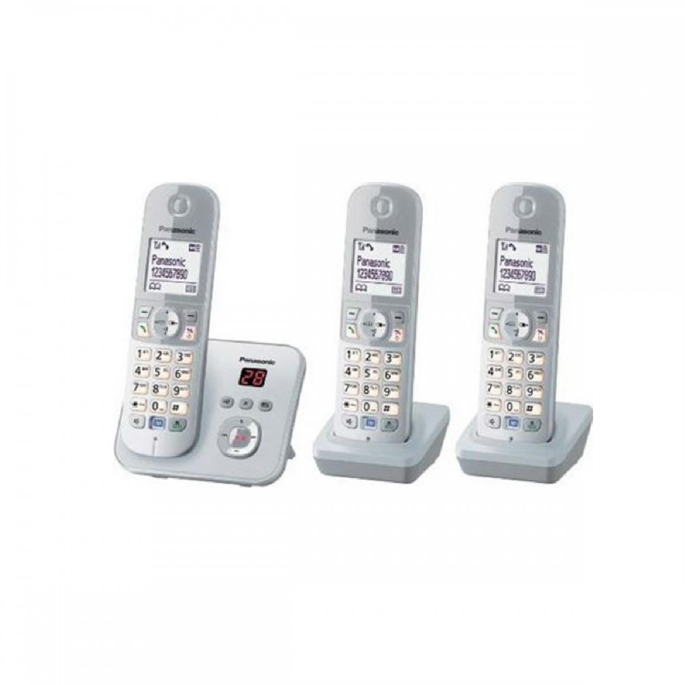 Ασύρματο Τηλέφωνο Panasonic KX-TG6823GS PearlSilver (KX-TG6823GS) (PANKX-TG6823GS)