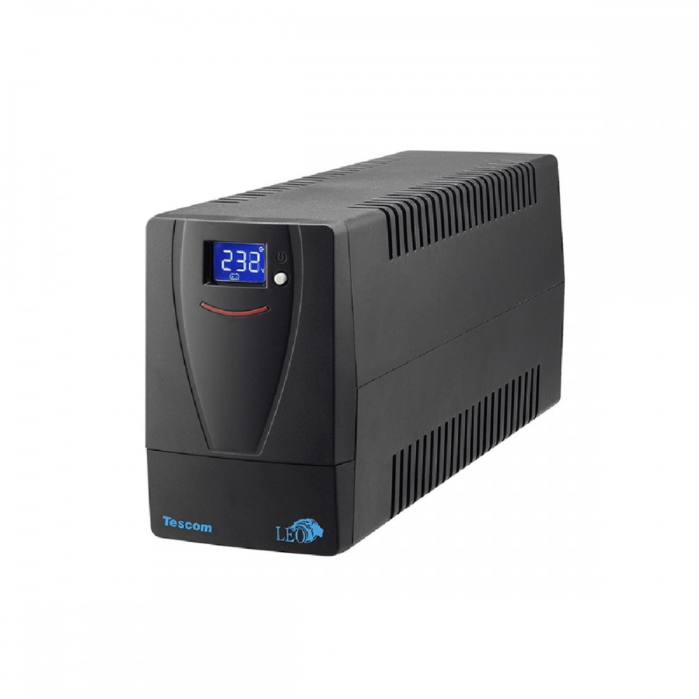 Tescom Leo Plus LCD 850VA UPS Line Interactive (UPS.0786) (TSLCD850AP)