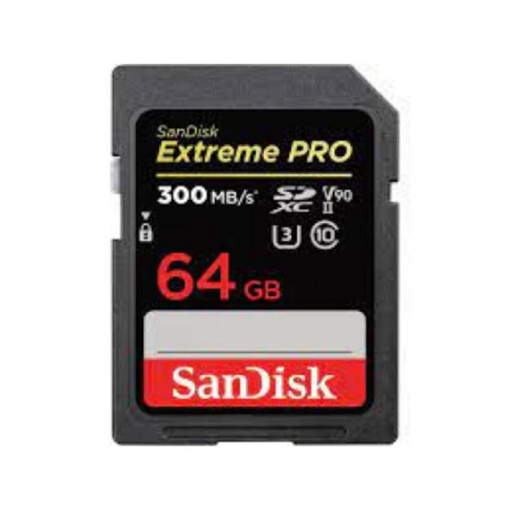 Sandisk Extreme Pro SDHC UHS-II 64GB (SDSDXDK-064G-GN4IN) (SANSDSDXDK-064G-GN4IN)