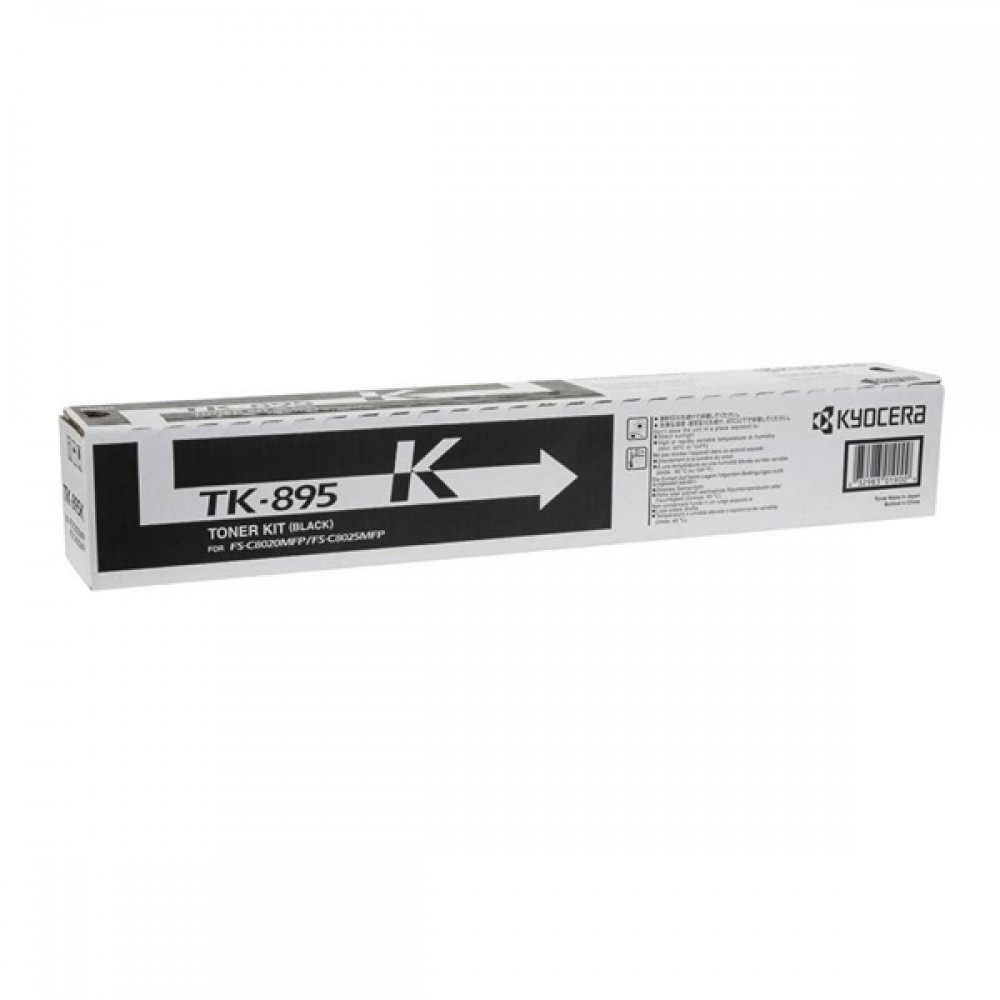 KYOCERA FS C8020/8025N BLACK TONER (TK-895K) (KYOTK895BK)