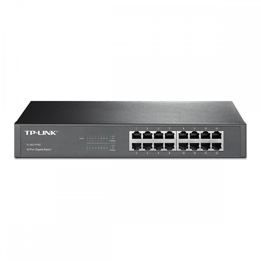 TP-LINK Switch 10/100/1000 Mbps 16 Ports V15 (TL-SG1016) (TPTL-SG1016)