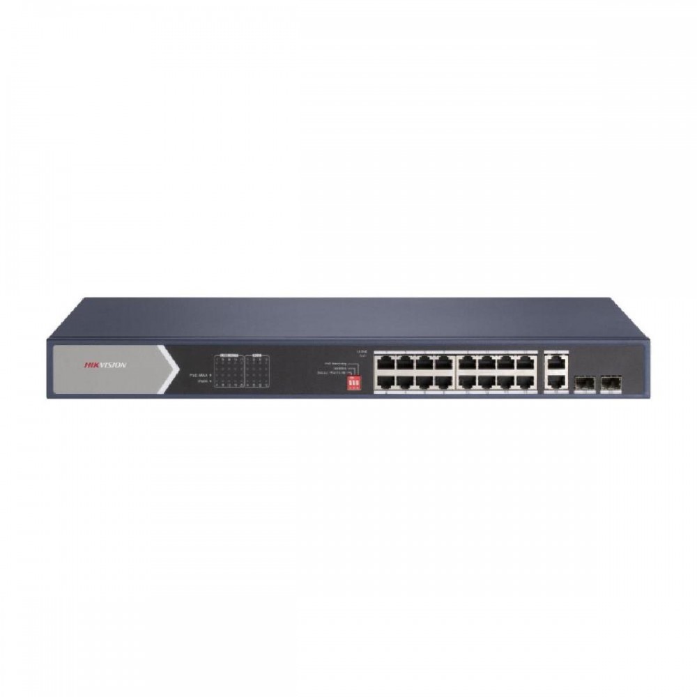 Hikvision 20 Port Unmanaged PoE Switch L2 Series (DS-3E0520HP-E) (HKVDS-3E0520HP-E)