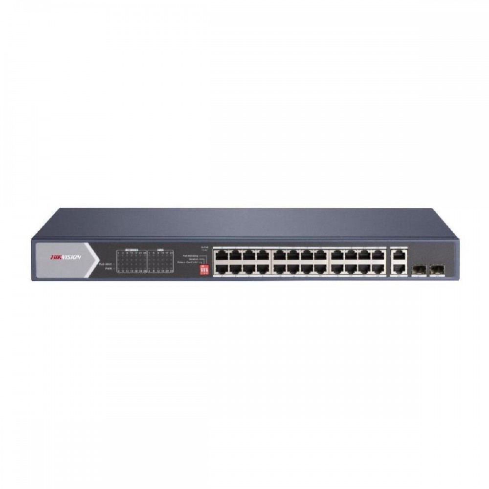 Hikvision 28 Port Unmanaged PoE Switch L2 Series (DS-3E0528HP-E) (HKVDS-3E0528HP-E)