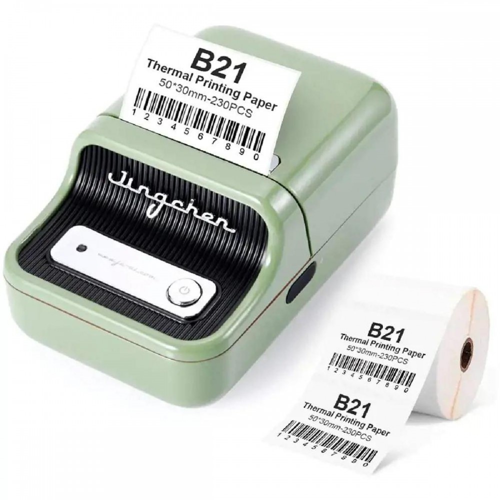 Niimbot B21 Portable Label Printer Green (B21 GREEN) (NIIB21GR)