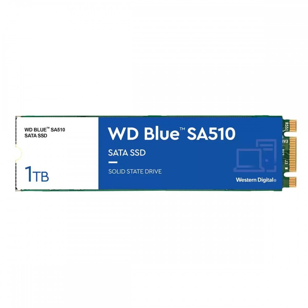 Western Digital Blue SA510 SATA SSD 1TB M.2 2280 (WDS100T3B0B)