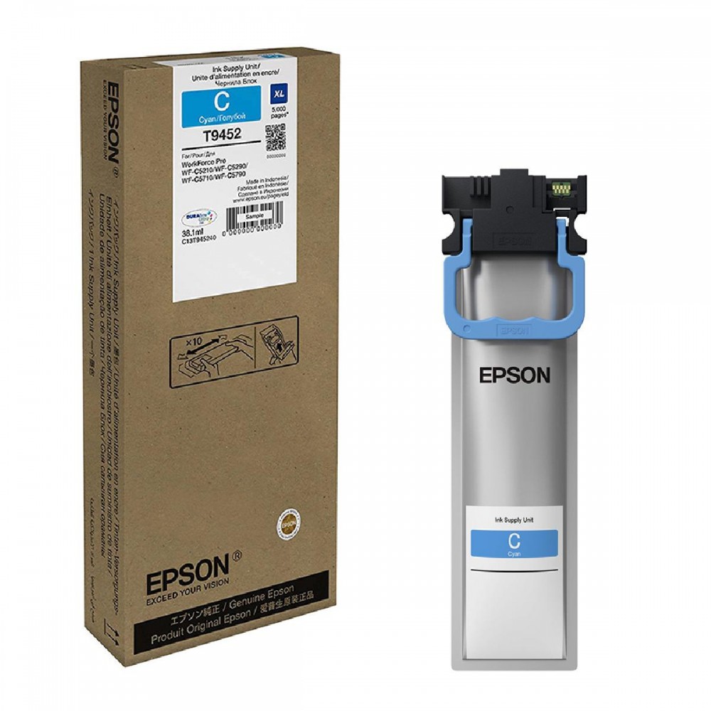 Epson Μελάνι Inkjet T9452 Cyan (C13T945240) (EPST945240)