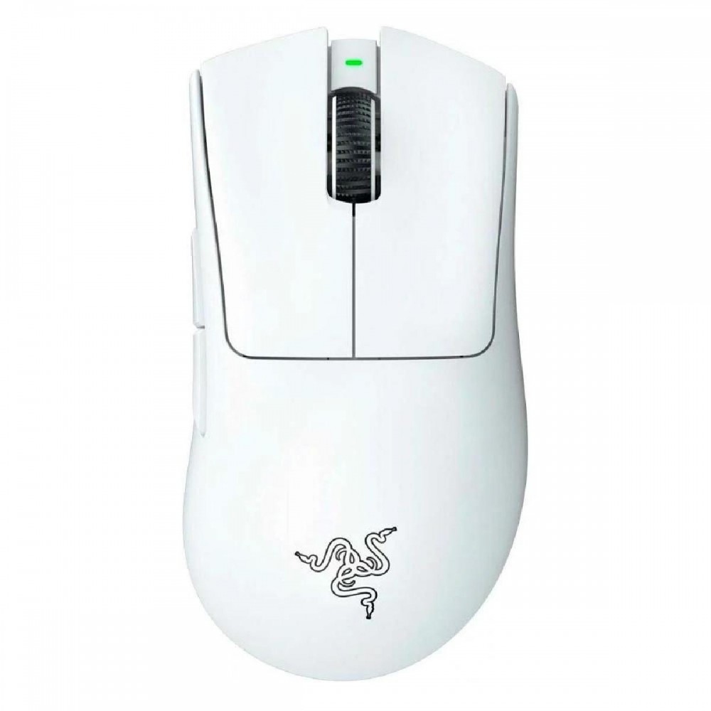 Razer Deathadder V3 Pro White 64g Wireless Gaming Mouse Ergonomic 90 Hours Battery 30k DPI (RZ01-04630200-R3G1) (RAZRZ01-04630200-R3G1)