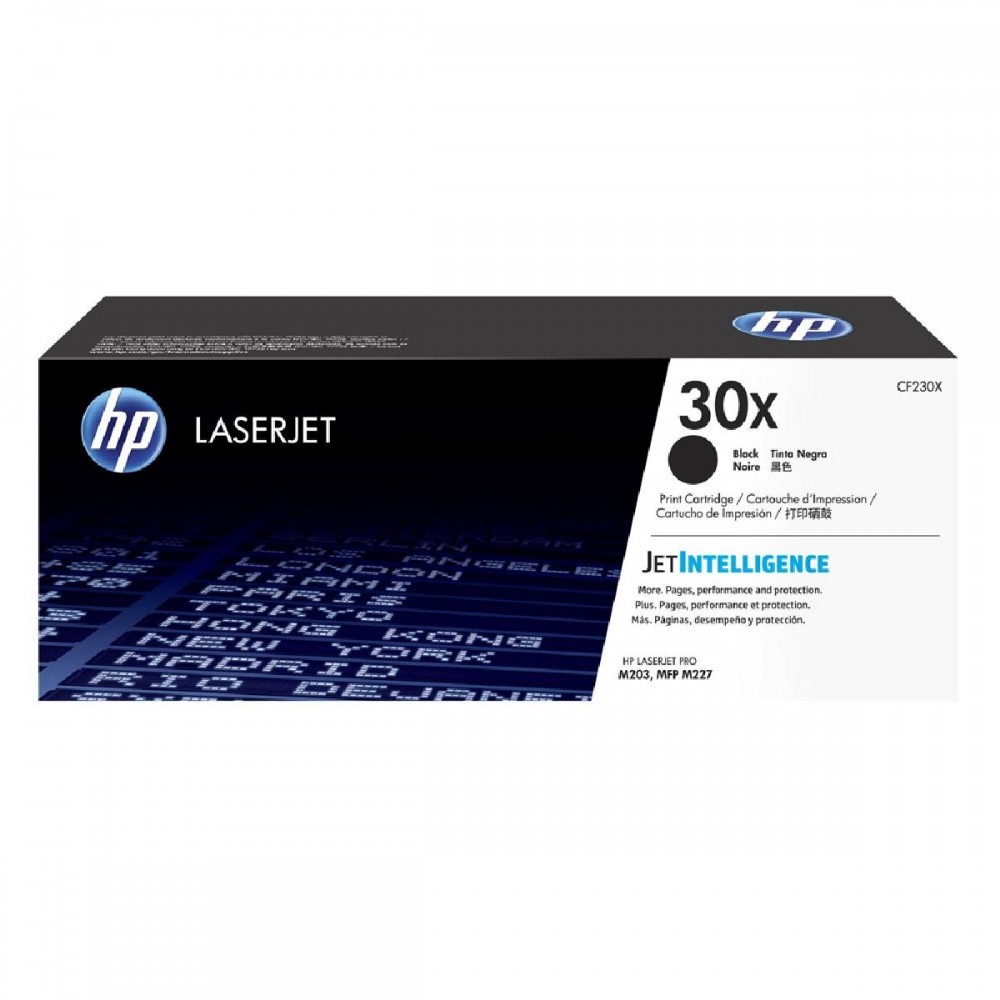 HP 30X LaserJet Black Toner HC (3.5k) (CF230X) (HPCF230X)