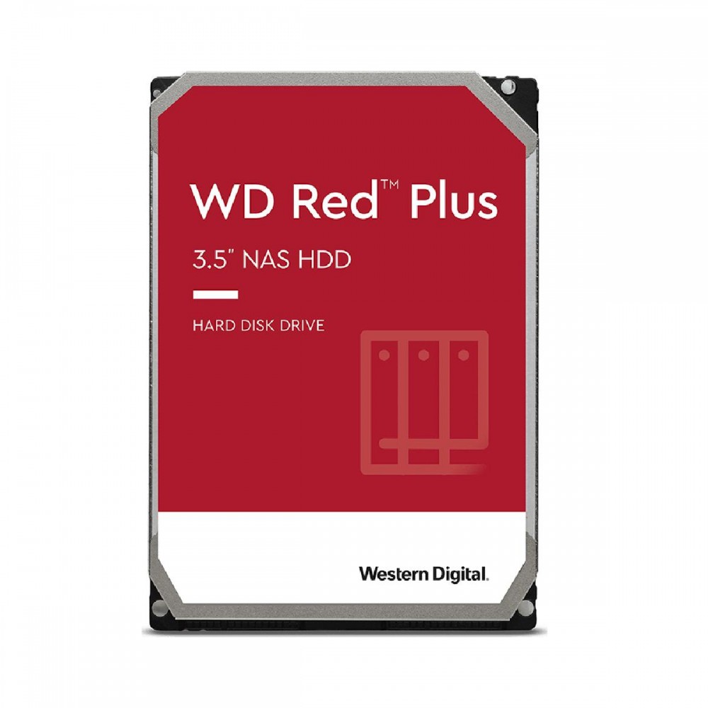 Western Digital Red Plus NAS Hard Drive 4TB 3.5