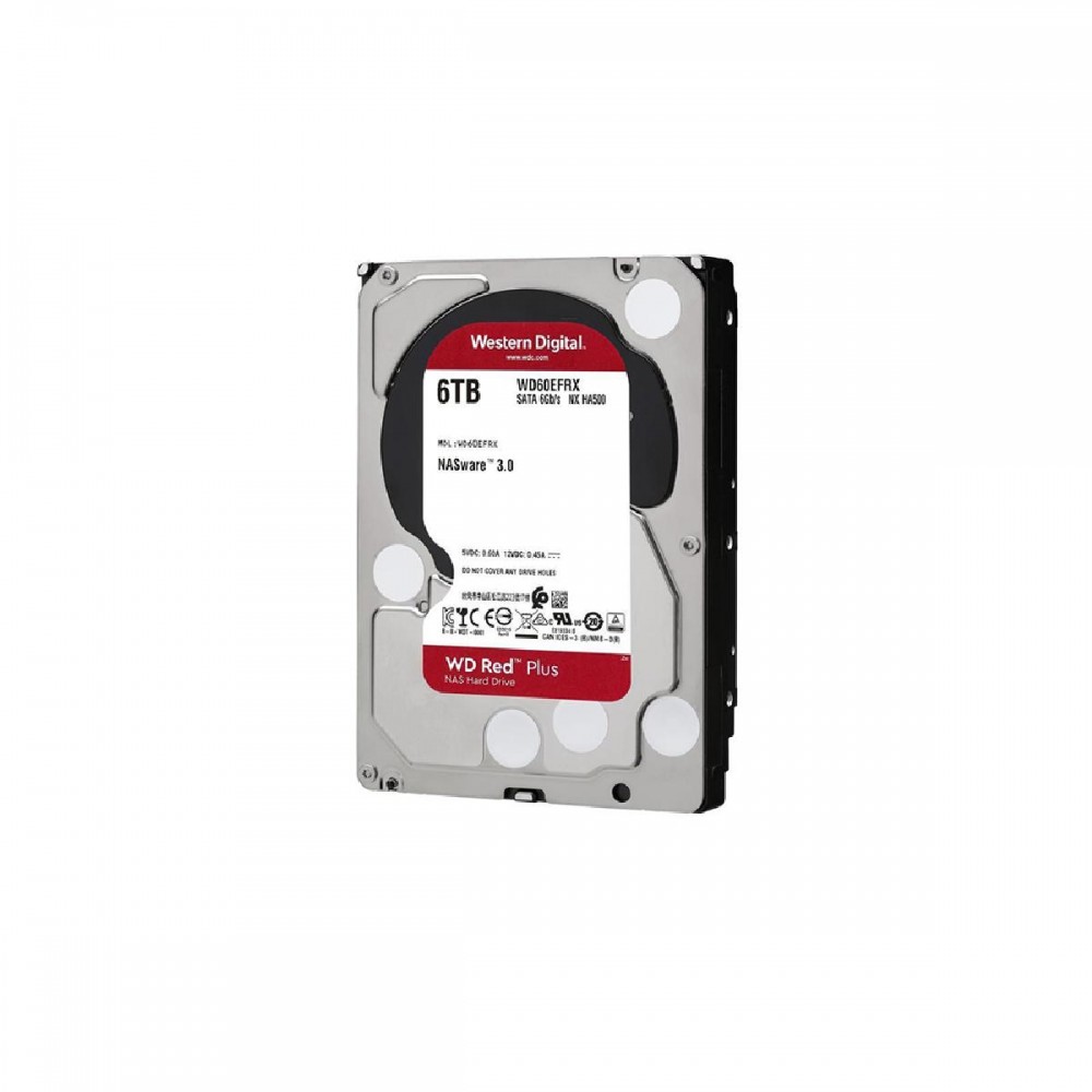 Western Digital Red Plus NAS Hard Drive 6TB 3.5