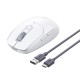 Mouse Wireless 2.4 GHz & Bluetooth UGREEN MU103 White15629