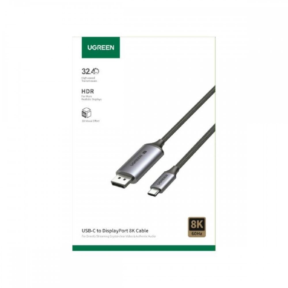 Cable Type-C to DP 8K/60Hz 1m UGREEN CM556 25157