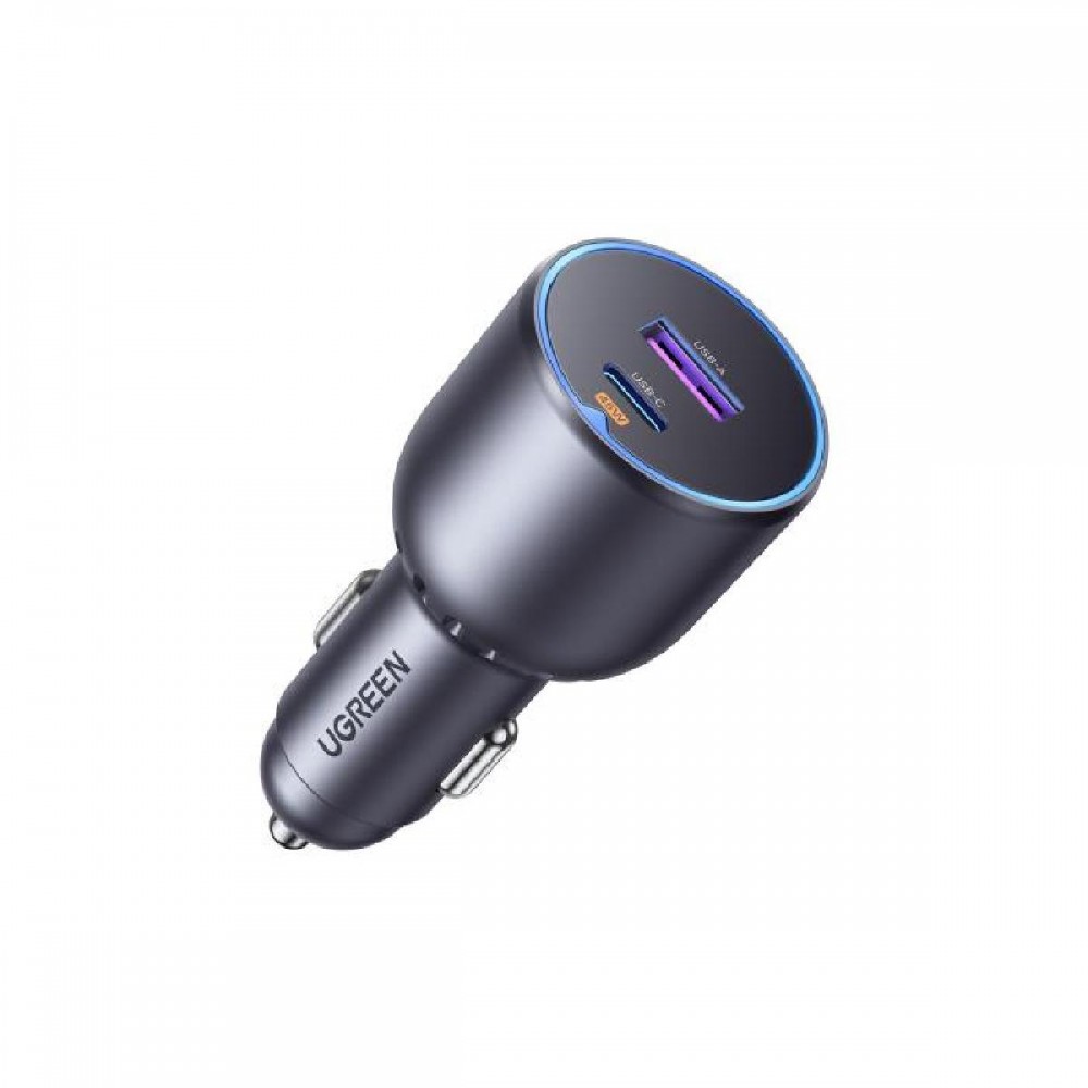 Car Charger UGREEN EC701 63W PD+USB QC3.0 Black 35023