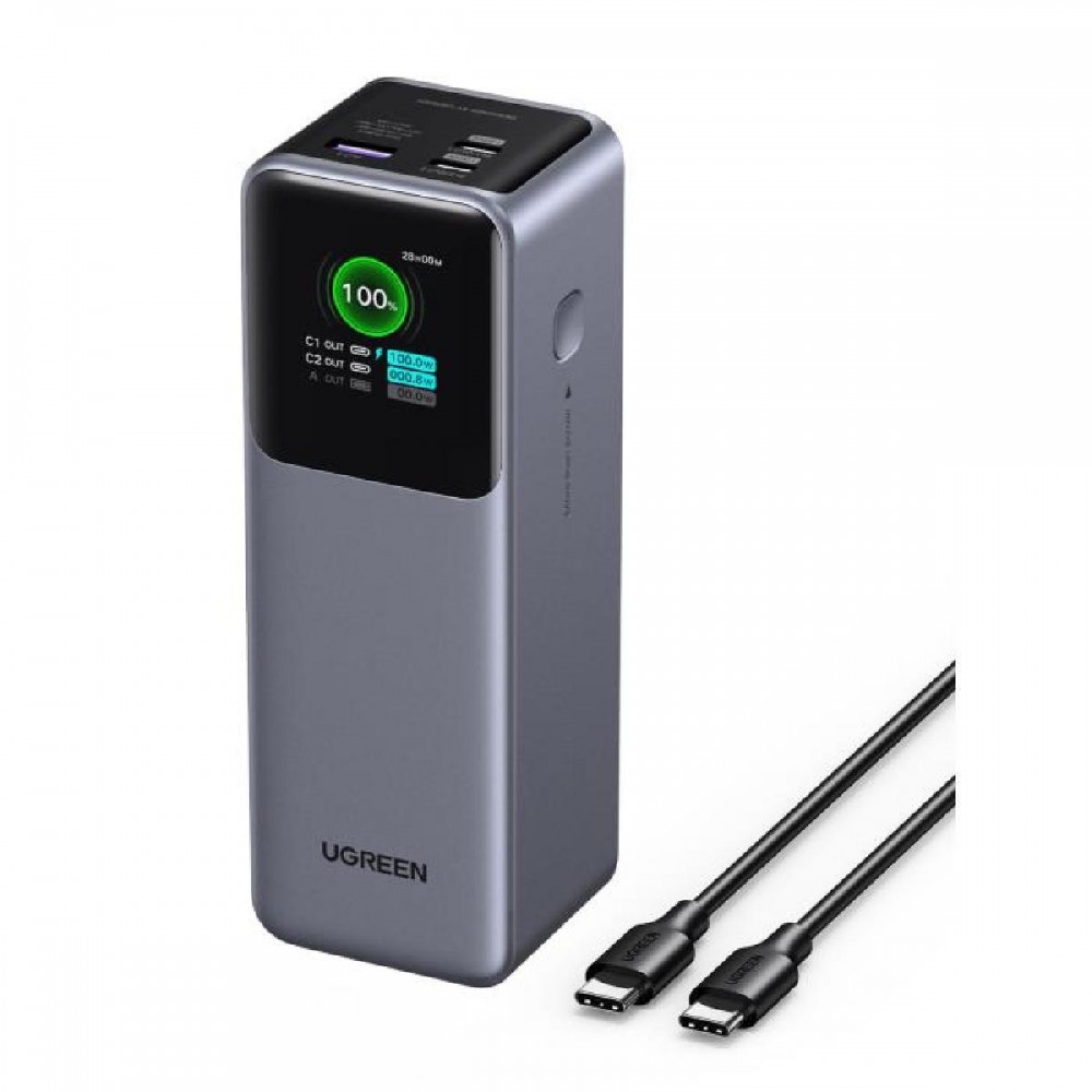 Power Bank UGREEN 25000mAh 200W PDx2 and QC3.0x1 PB722 35525B