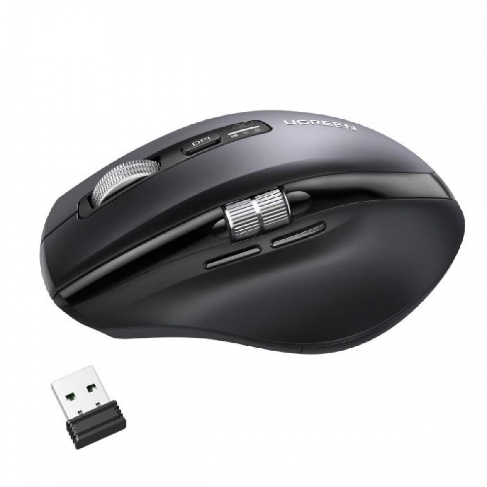 Mouse Wireless 2.4 GHz & Bluetooth UGREEN M751 Black 45792