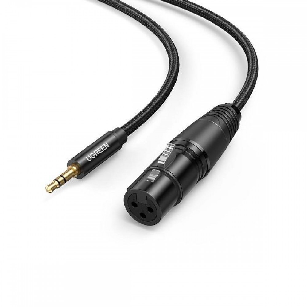 Cable Audio XLR to 3.5mm F/M UGREEN AV182 20244 2m