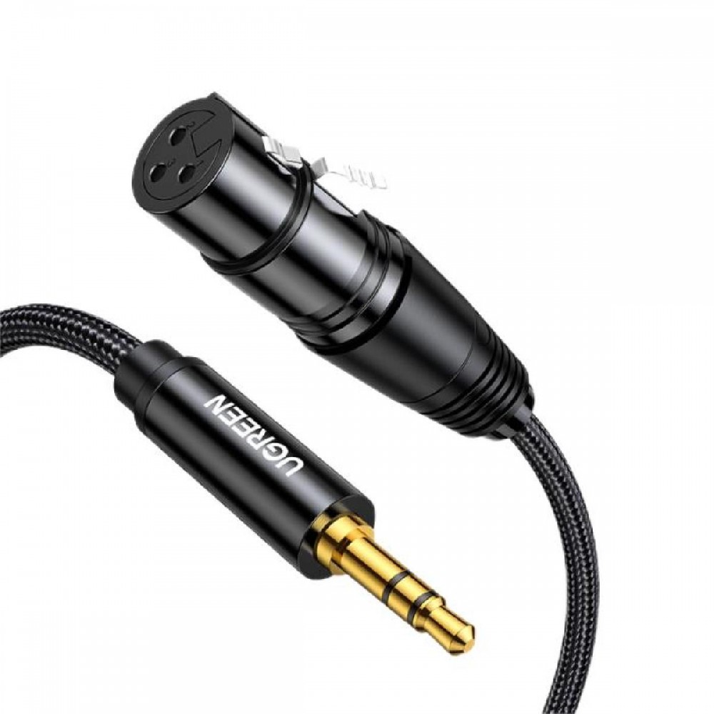 Cable Audio XLR to 3.5mm F/M UGREEN AV182 20763 1m