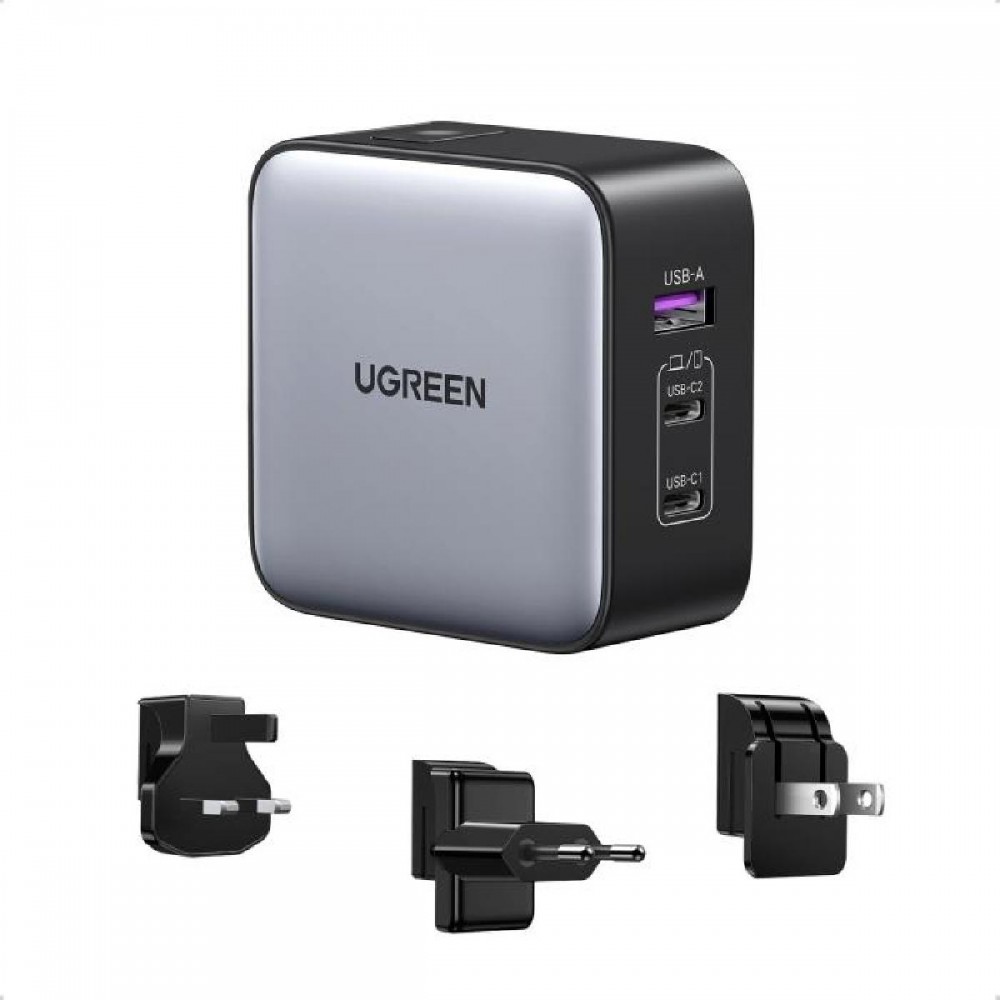 Charger GaN UGREEN CD296 65W PDx2 and QC4.0χ1 90409