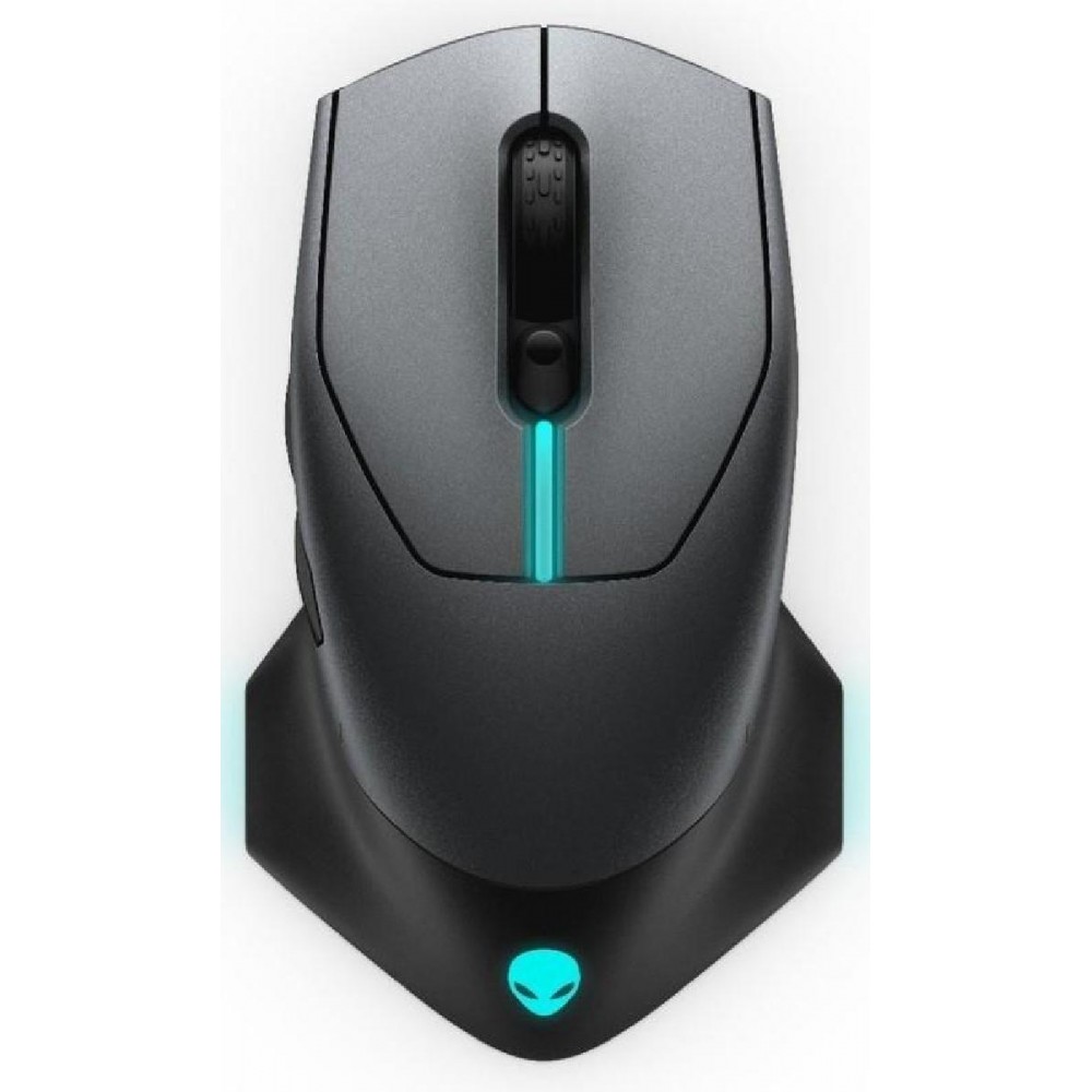 MOUSE Dell Alienware AW610M Wired/Wireless Optical Black 120gr NEW DARK SIDE OF THE MOON