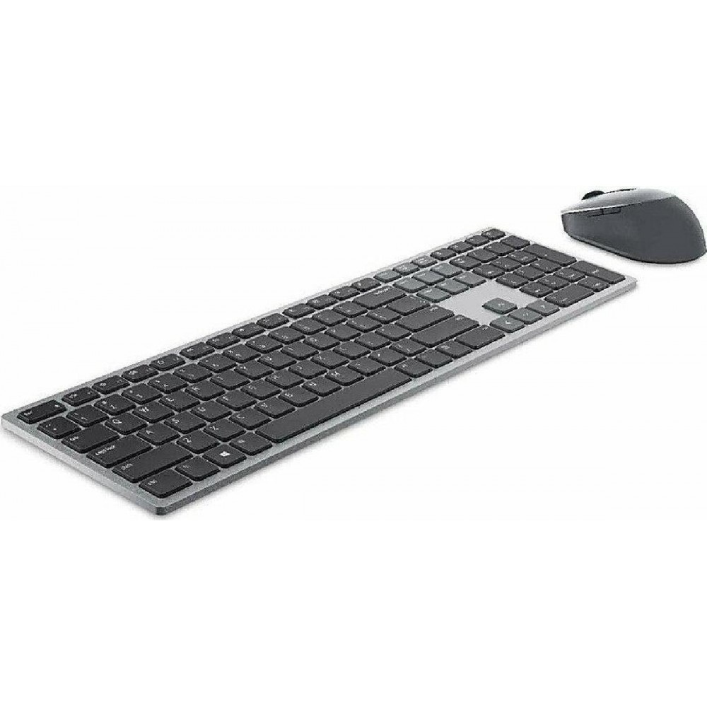 Dell KM7321W Premier Multi-Device Keyboard and Mouse Wireless/Bluetooth Grey Russian