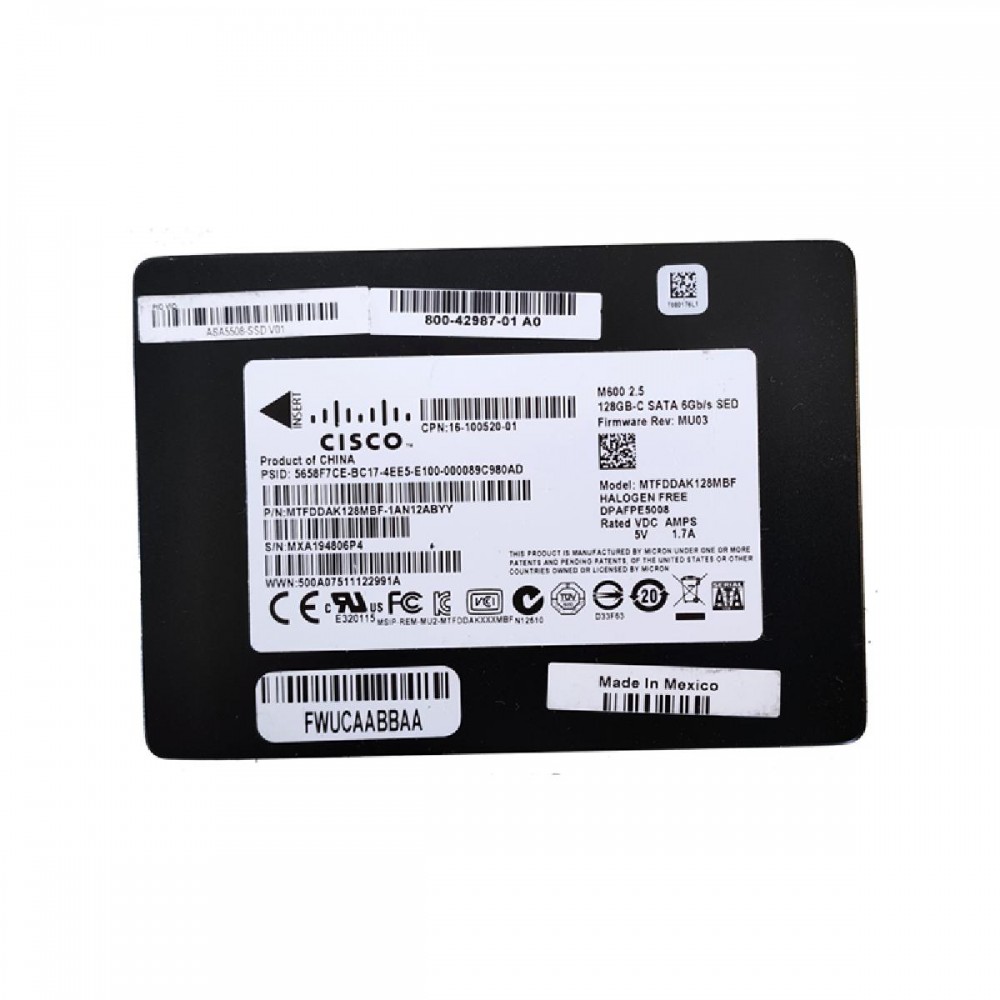 SSD CISCO 128GB 6G SATA