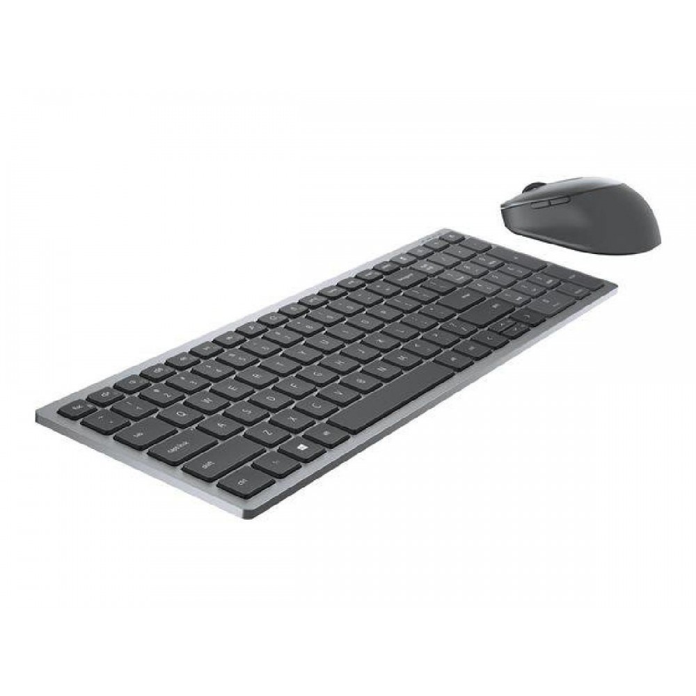 Dell KM7120W Multi-Device Keyboard and Mouse Wireless/Bluetooth Grey Chech-Slovak