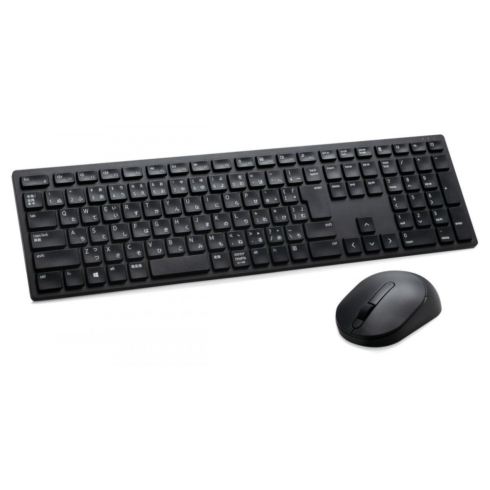 DELL PRO KM5221W WIRELESS KEYBOARD and MOUSE BLACK ITL