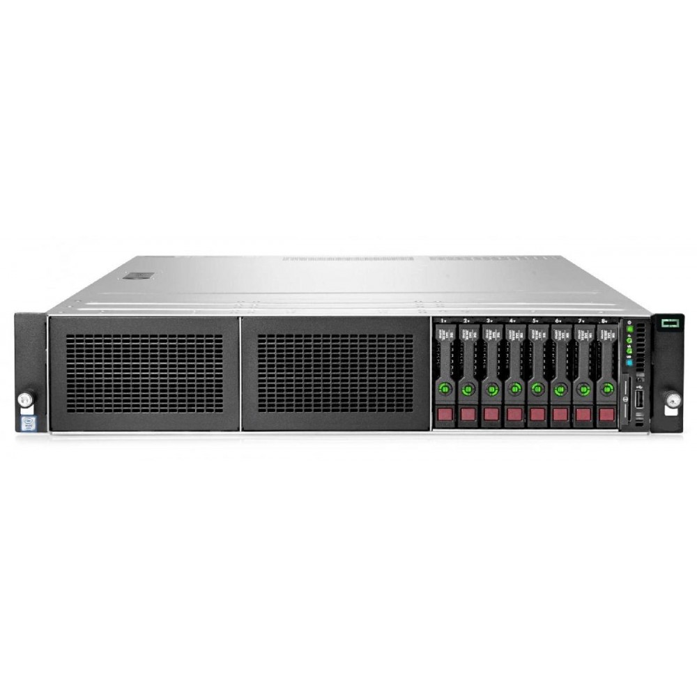 HP Proliant DL380 G10 Xeon Silver 4110/16GB/ P408i-p SR/2xPSU/8xLFF/Rails