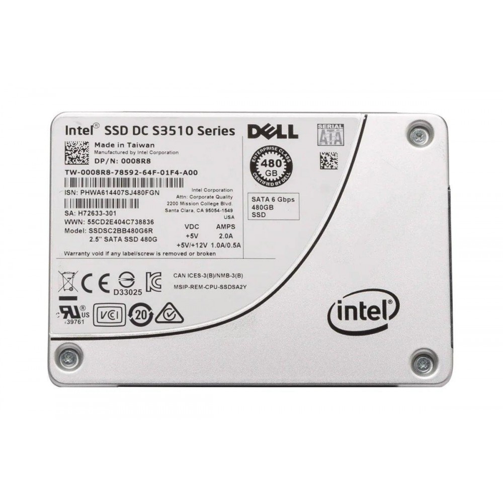 SSD DELL 480GB SATA 6G 2.5