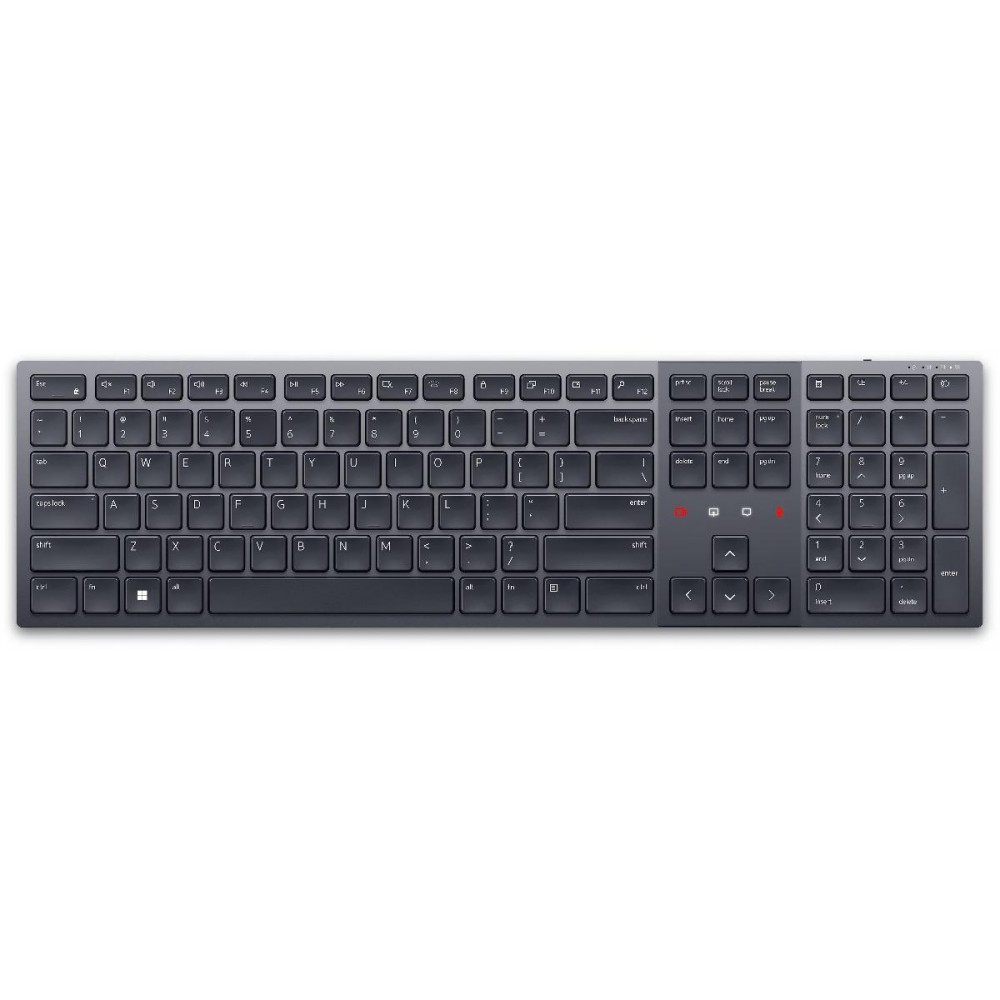 Dell KB900 Premier Collaboration Keyboard Wireless/Bluetooth Black Nordic NEW