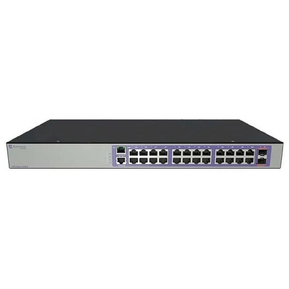 SWITCH EXTREME NETWORKS 210-24P-GE2 24-Ports Gigabit (2) 1G SFP POE+ w/ Rkmnts