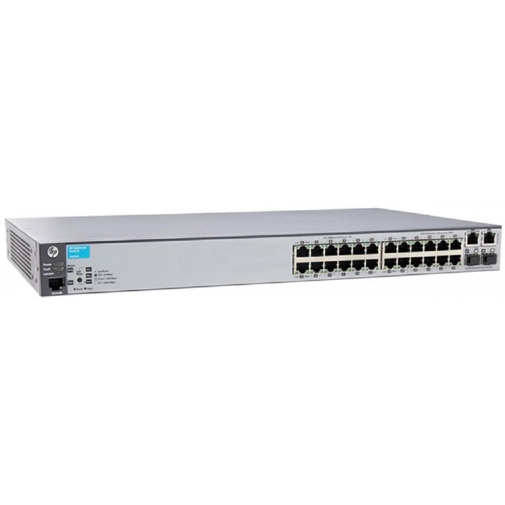 SWITCH HP E2620 24-Ports 10/100 (2) 1G SFP w/ Rkmnts