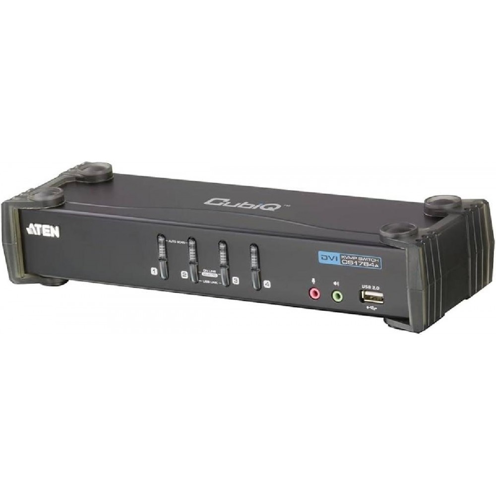 ATEN 4 PORT USB 2.0 DVI KVMP SWITCH