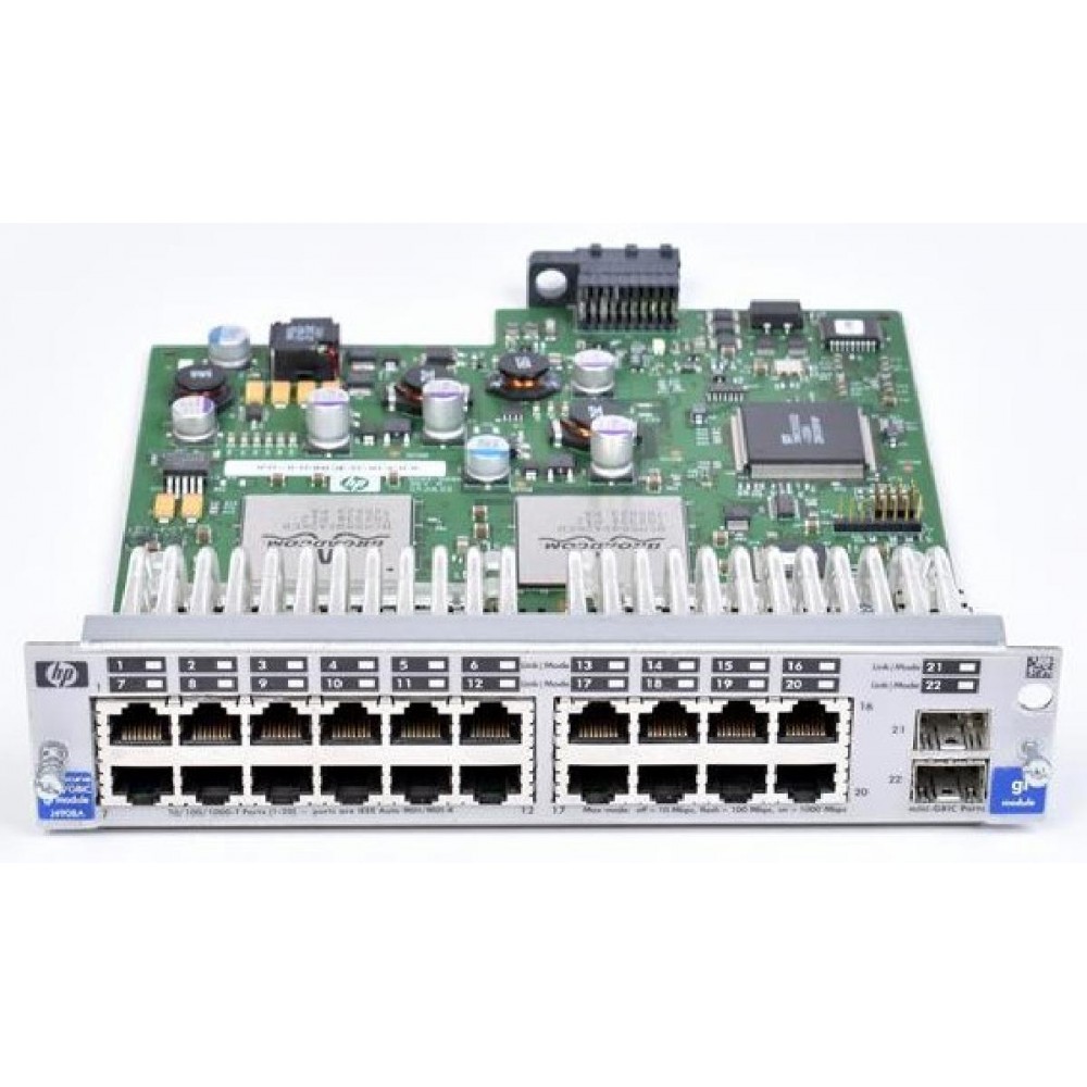 SWITCH HP PROCURVE GL 20-PORTS GIGABIT, 2xSFP ETHERNET MODULE