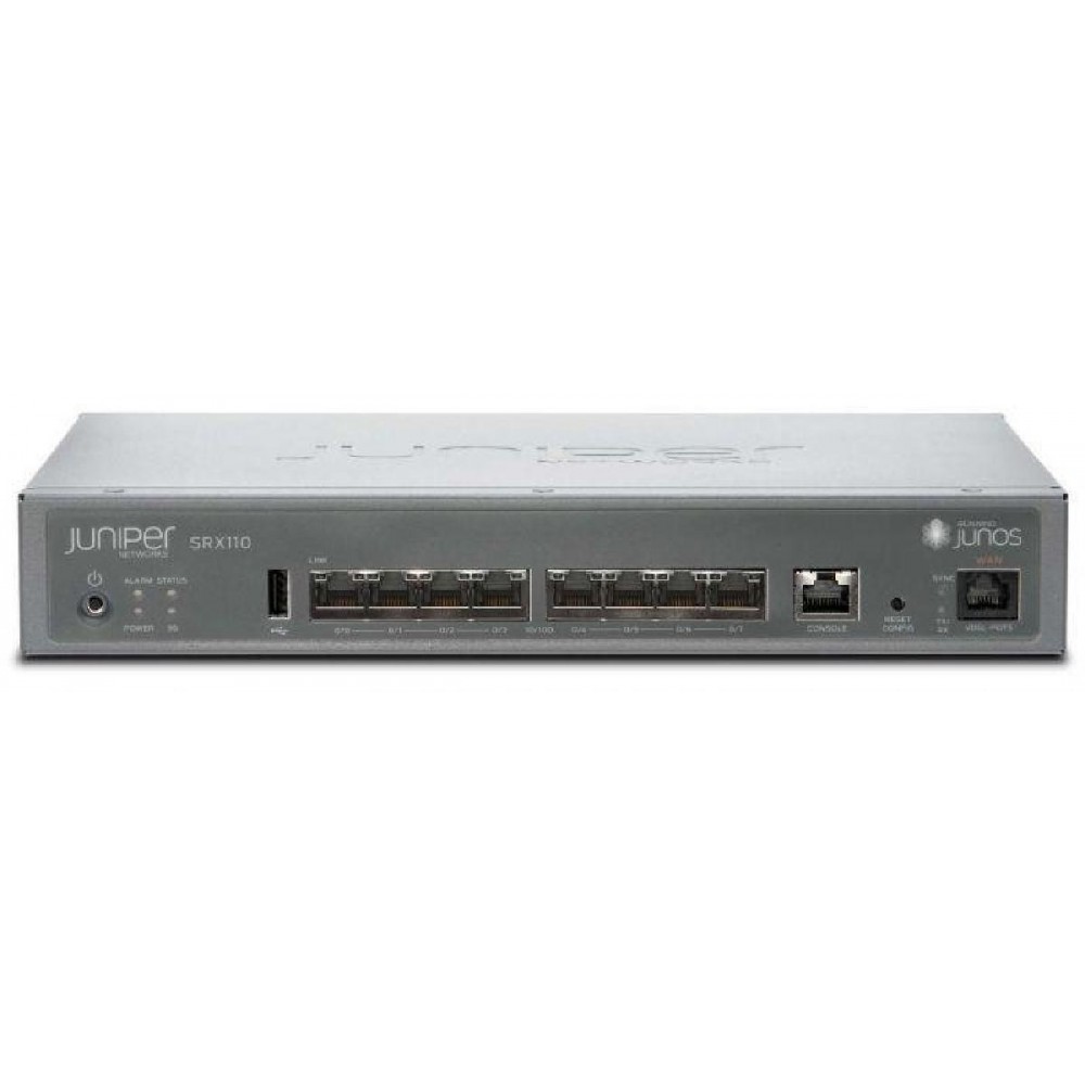 SWITCH JUNIPER SRX110 8-Ports 10/100 without/ Rkmnts