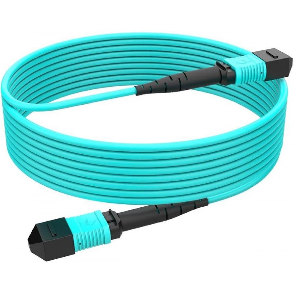 CABLE 10/40/100GBASE OM3 24-FIBER MTP 5M
