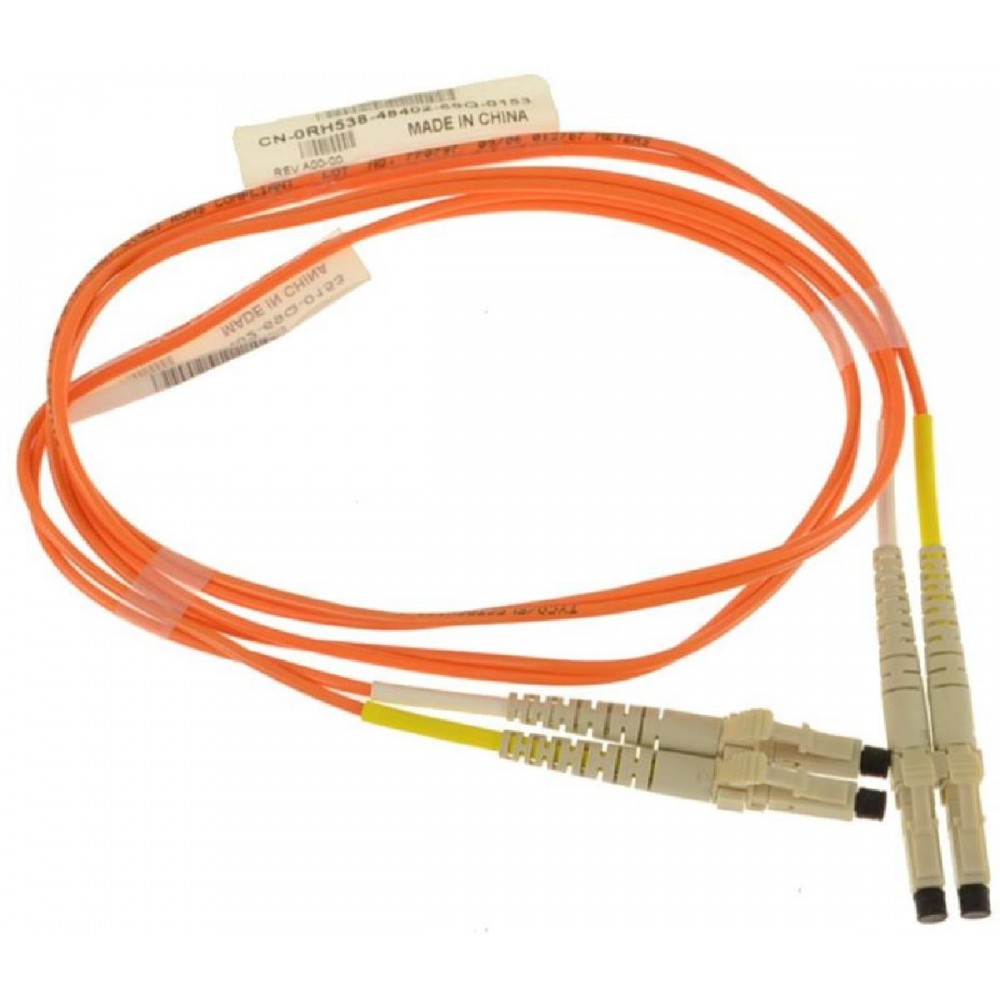 Amphenol Fiber Optic Multimode Patch Cable C/A 2.0MM RISER 50/125 1M